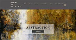 Desktop Screenshot of nihalart.com